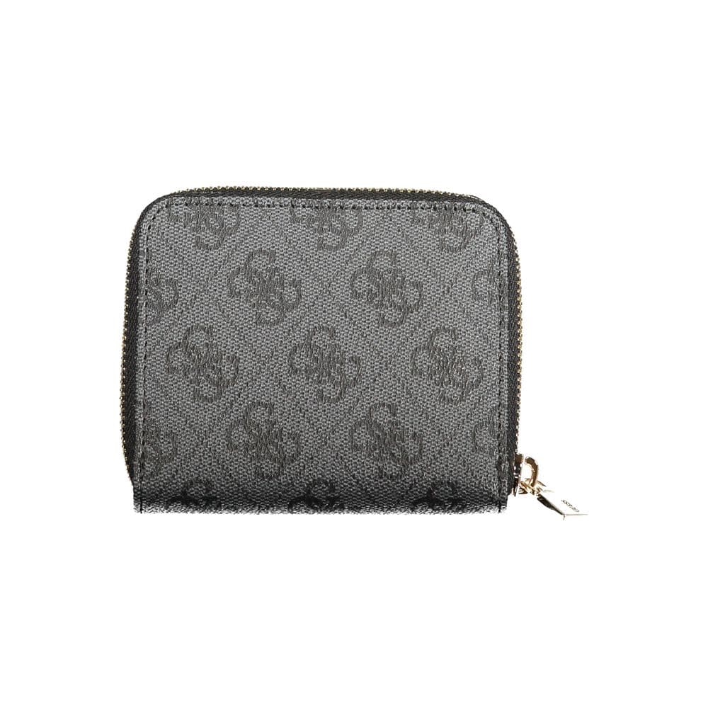 Guess Jeans Black Polyethylene Women Wallet - 2