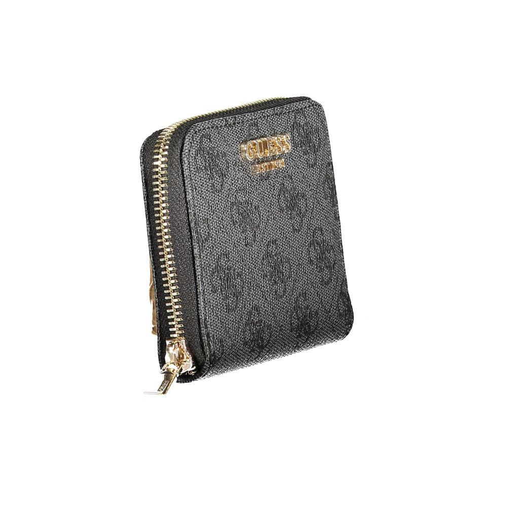 Guess Jeans Black Polyethylene Women Wallet - 3