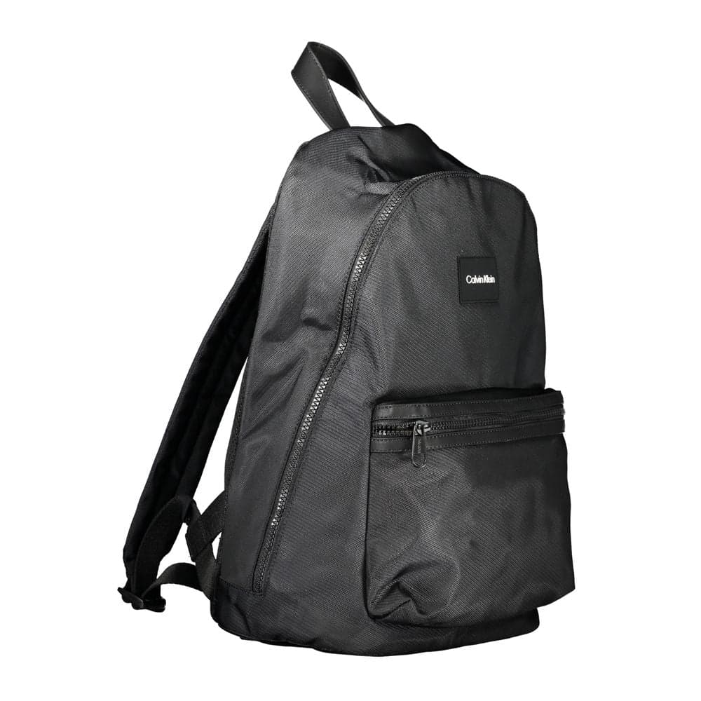 Calvin Klein Black Polyester Men's Backpack - 3
