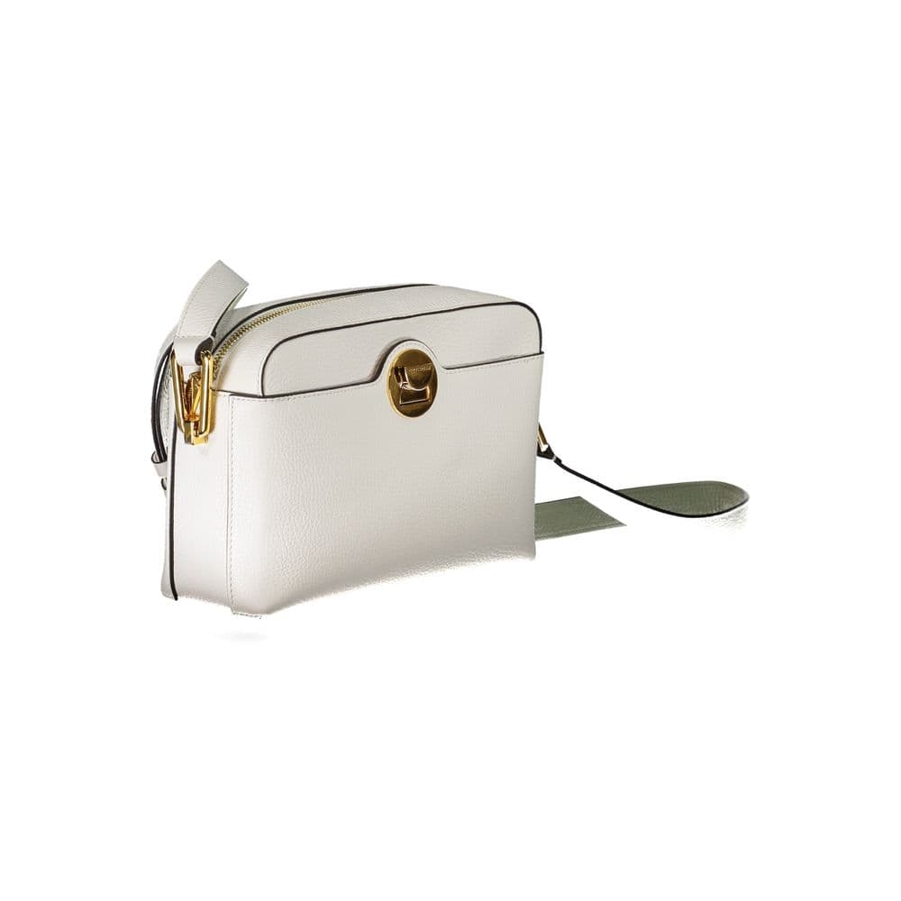 Coccinelle White Leather Shoulder Bag - 2