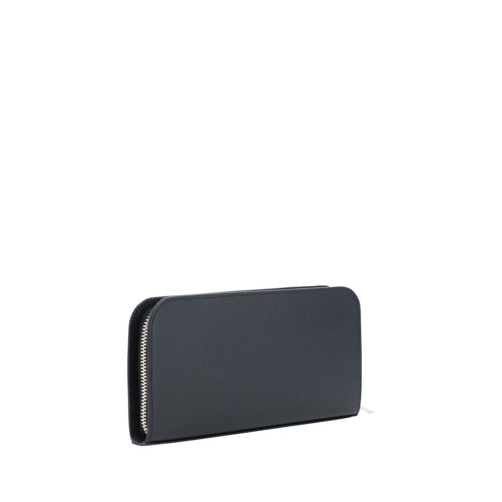Saint Laurent Black Calf Leather Bos Taurus Wallet - 2