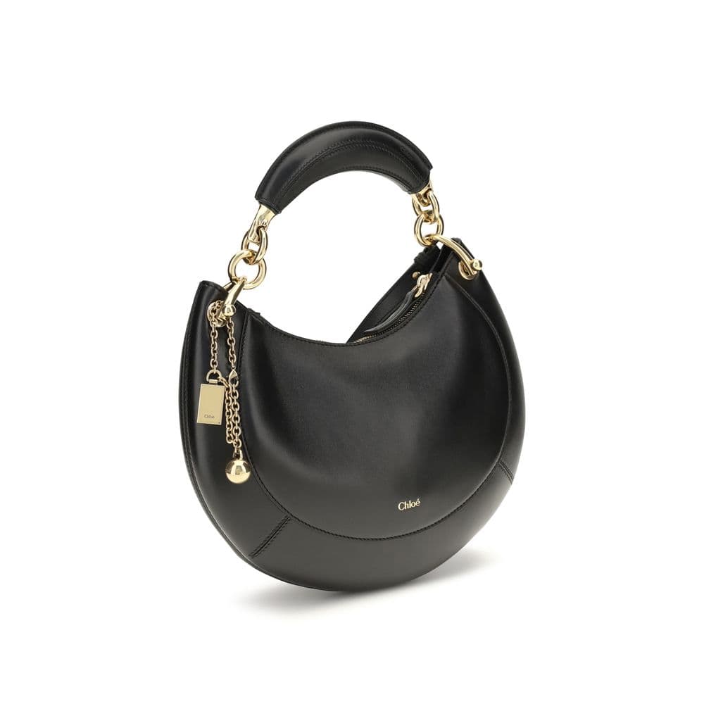Chloé Black Calf Leather Bos Taurus Shoulder Bag - 2