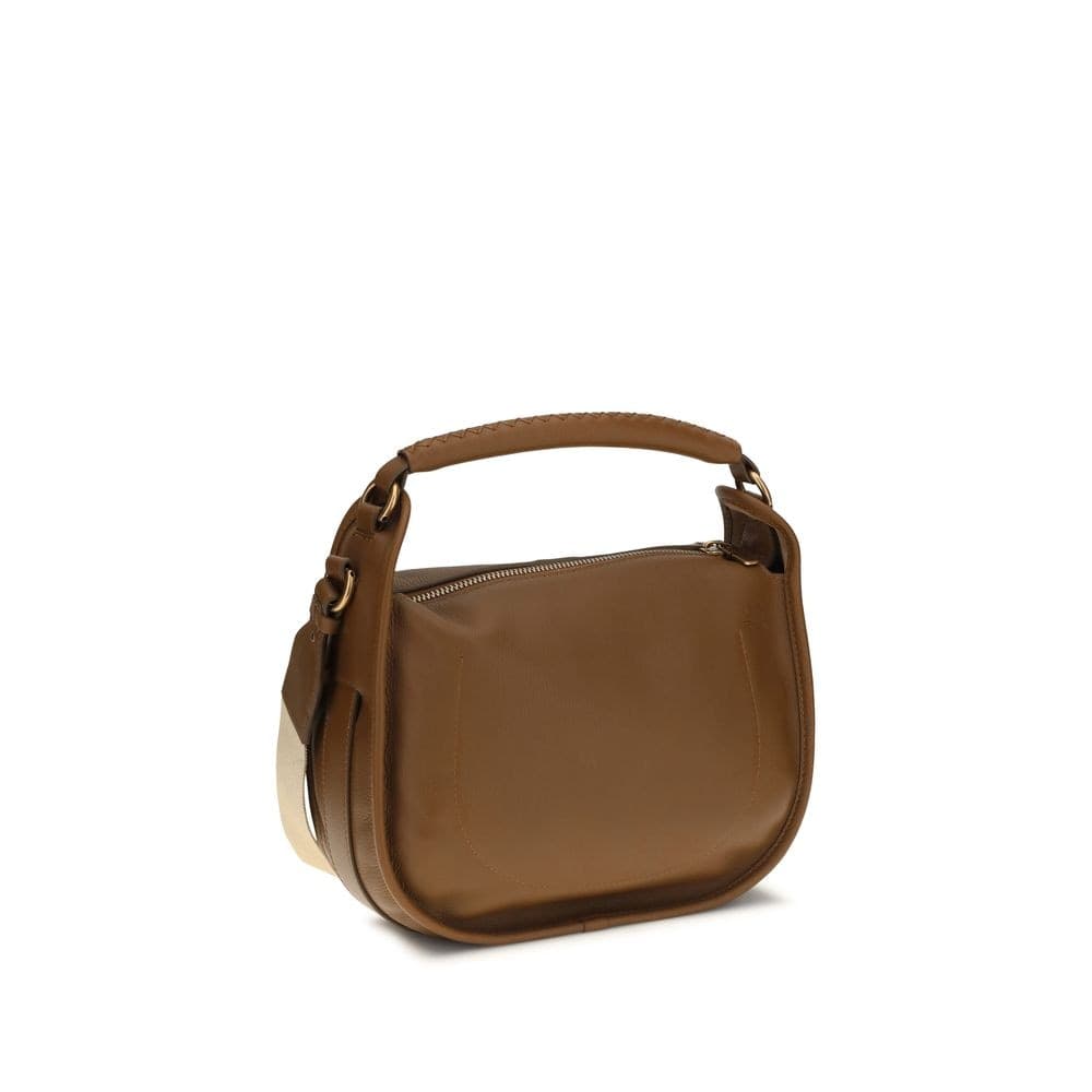 Burberry Brown Calf Leather Bos Taurus Shoulder Bag - 3