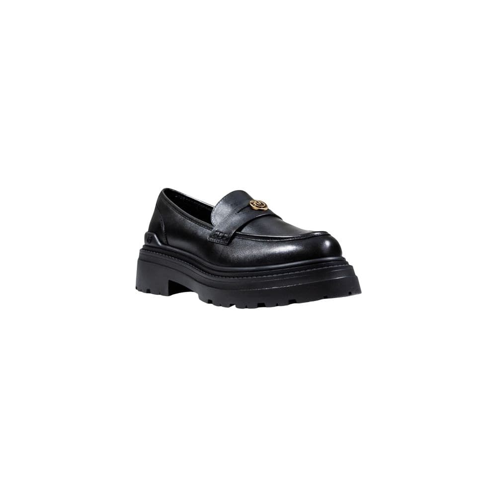 PINKO Black Leather Platform Pumps - 2