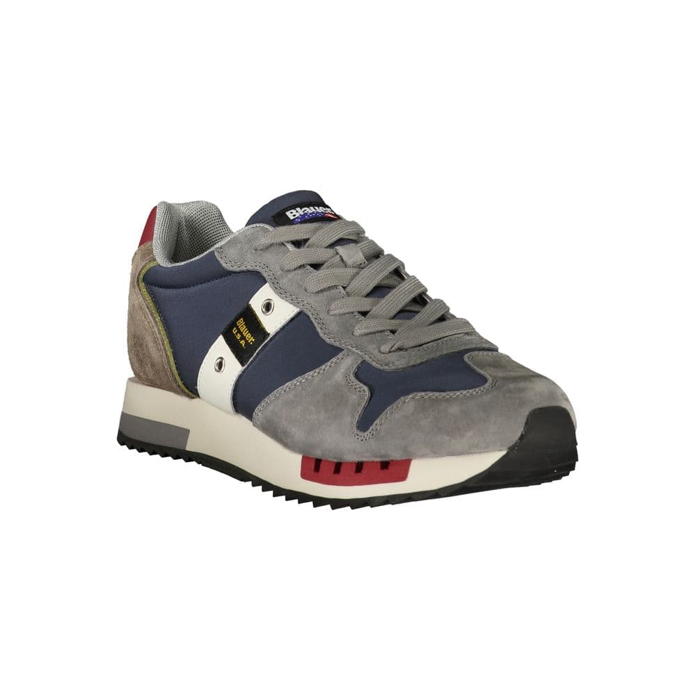 Blauer Blue Polyurethane Men's Sneaker - 2