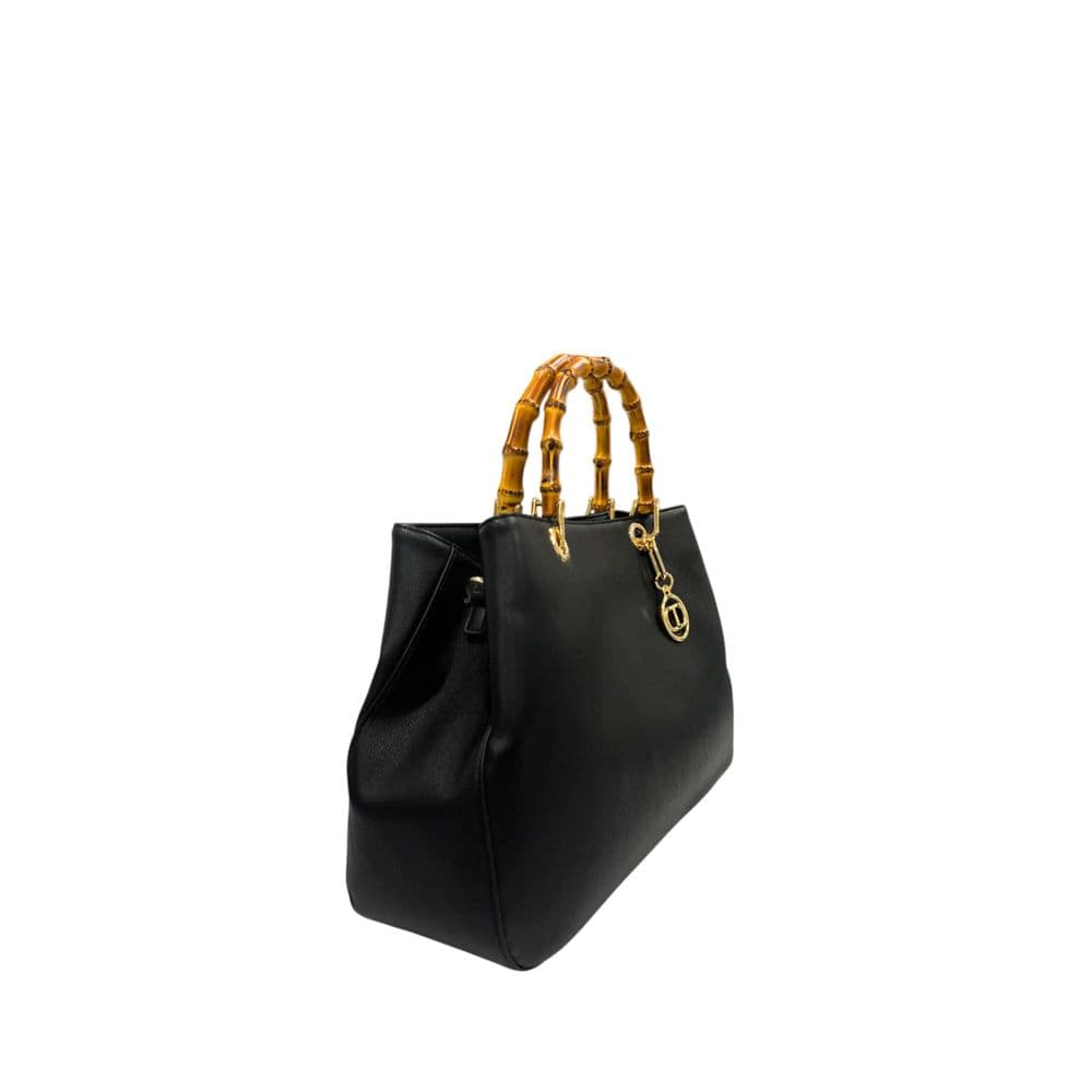 Twinset Black PU Women Handbag - 2