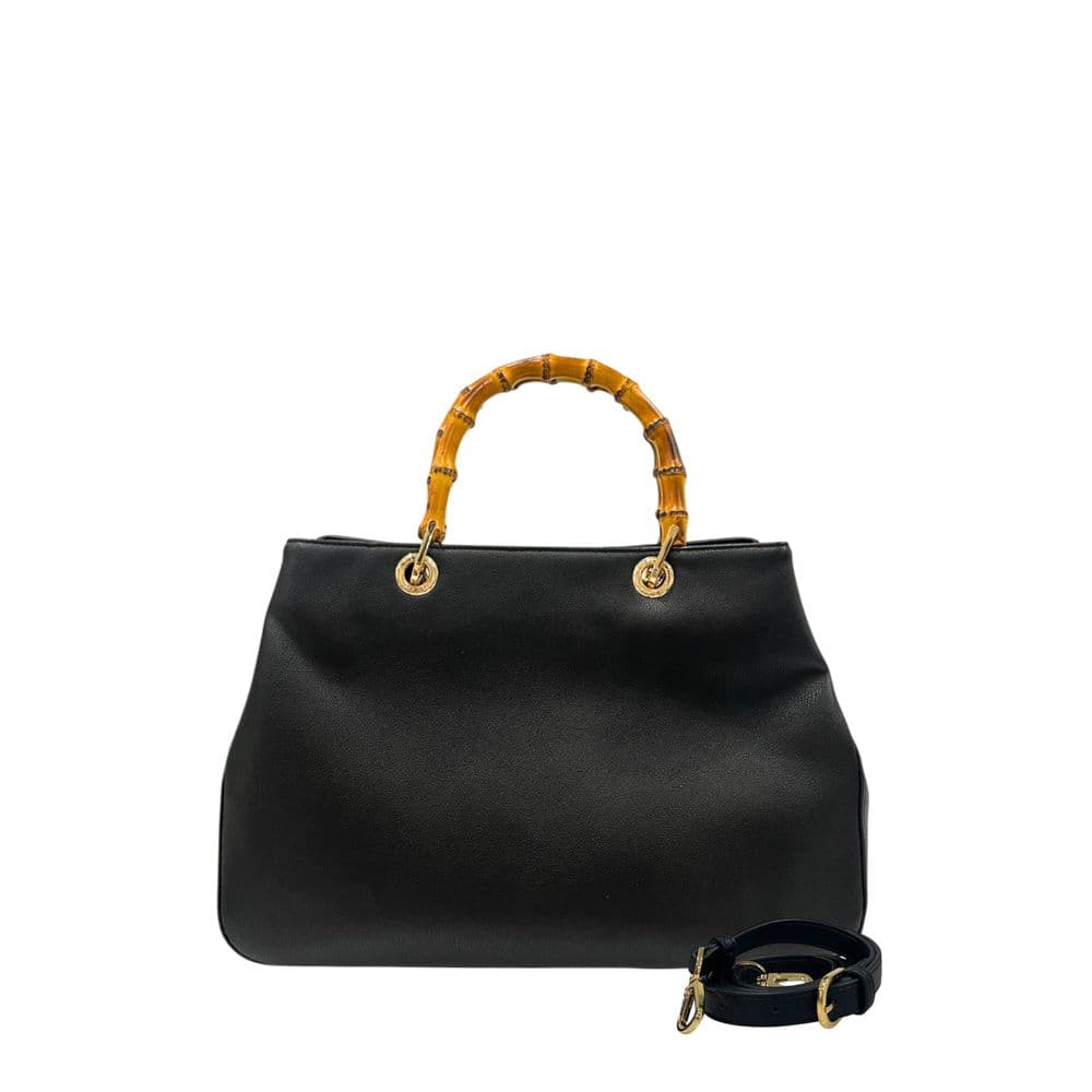Twinset Black PU Women Handbag - 3