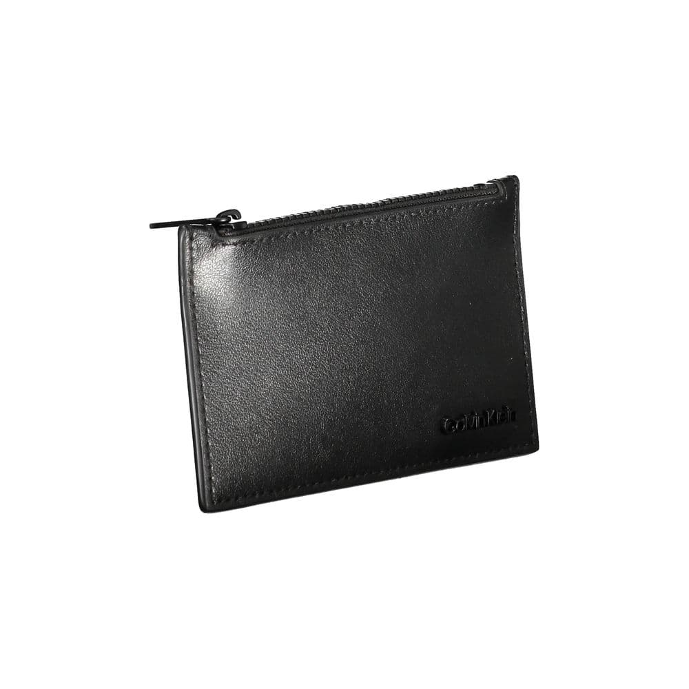 Calvin Klein Black Leather Men Wallet - 3