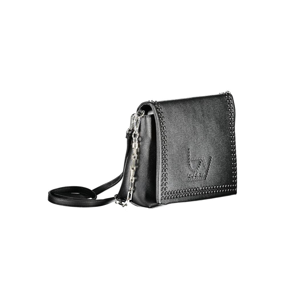 BYBLOS Black Polyurethane Women's Shoulder Bag - 3