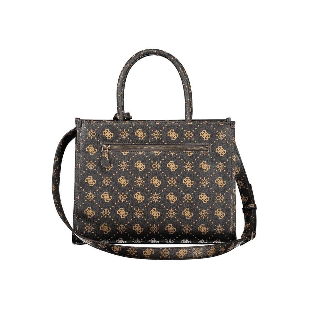 Guess Jeans Marrone Poliuretano Woman Handbag - 2
