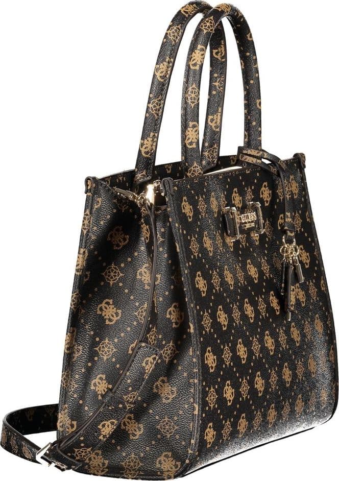 Guess Jeans Marrone Poliuretano Woman Handbag - 3