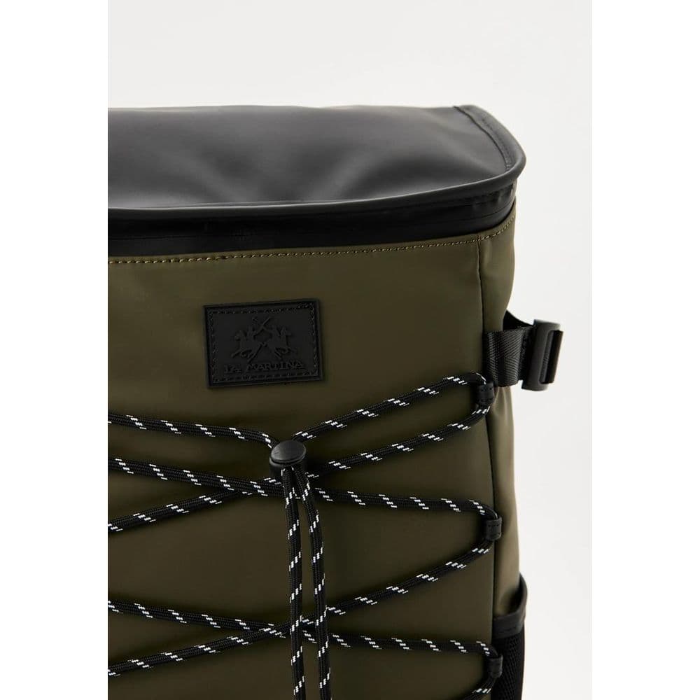 La Martina Bicolor Polyethylene Backpack - 3