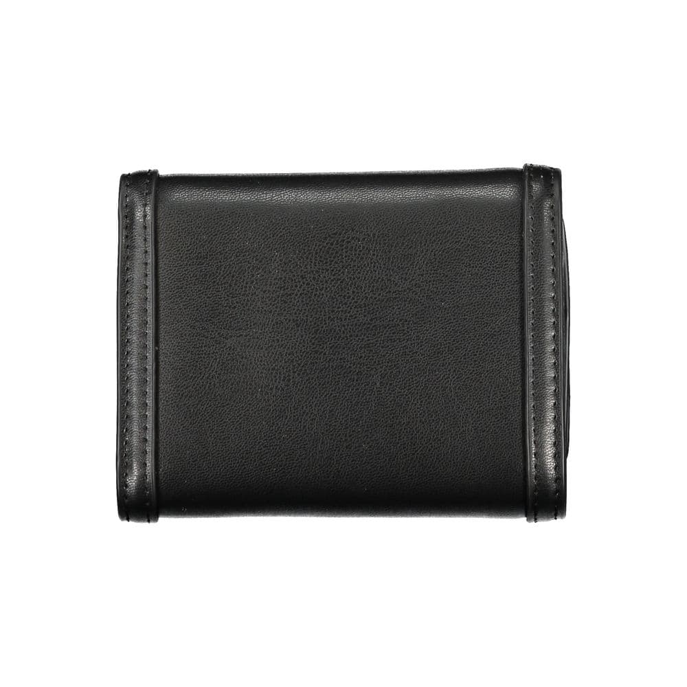 Tommy Hilfiger Black Polyurethane Women Wallet - 2