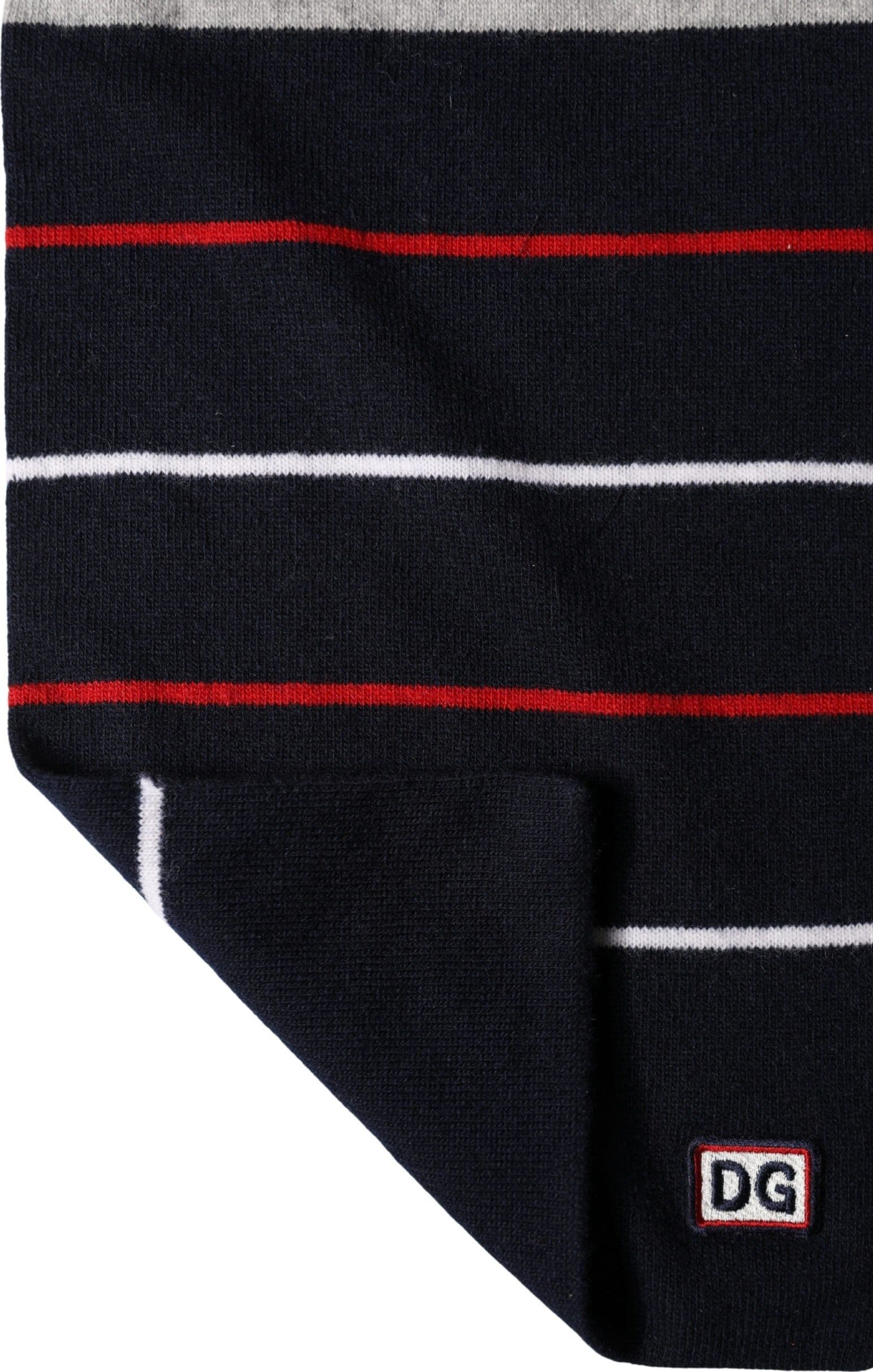 Dolce & Gabbana Multicolor Stripes Shawl Neck Wrap 119cm x 20cm  Scarf - 3