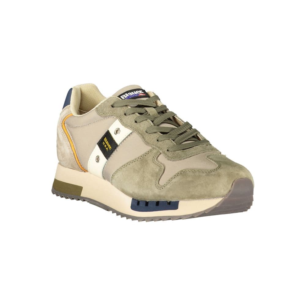 Blauer Verde Poliuretano Uomo Sneaker - 2