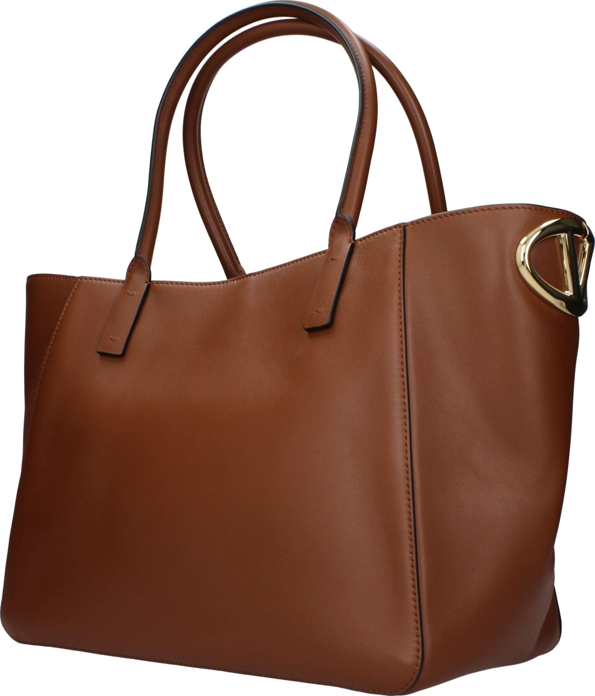 Valentino Garavani Brown Leather Handbag - 2