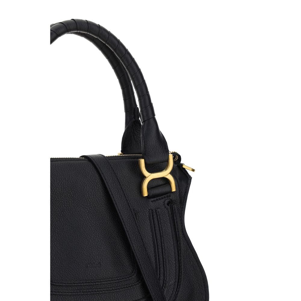 Chloé Black Calf Leather Bos Taurus Handbag - 4