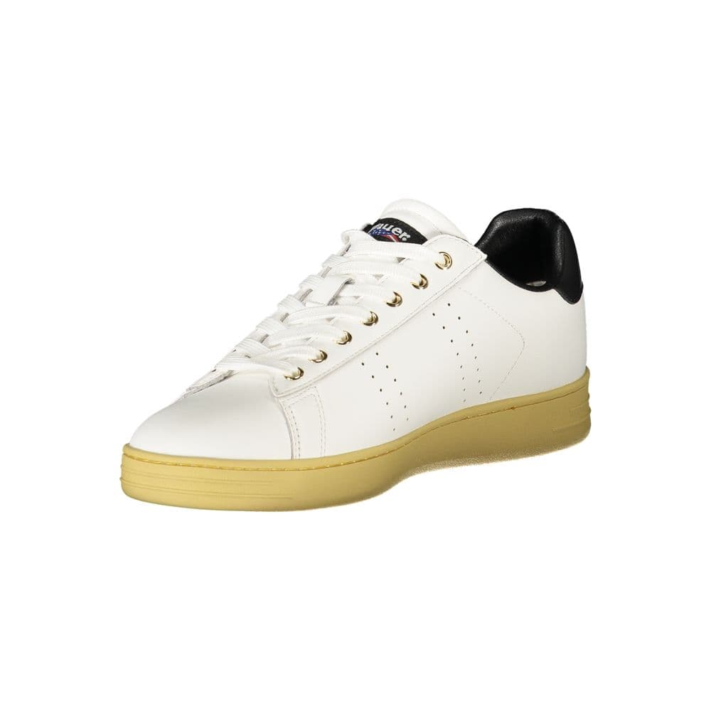 Blauer White Polyurethane Men Sneaker - 3