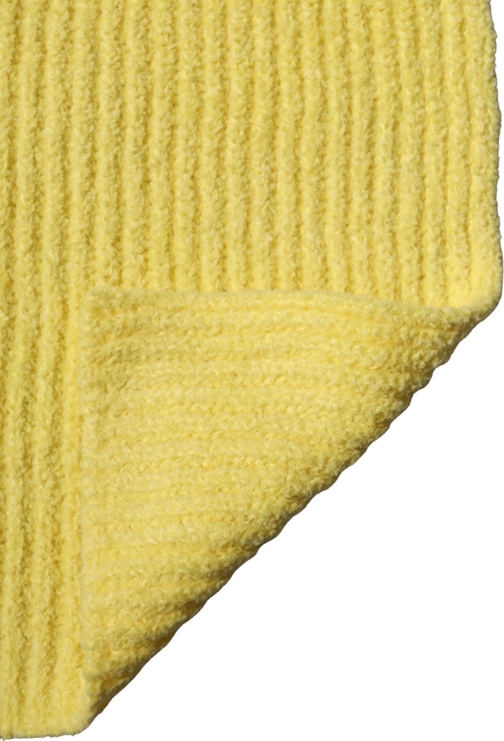 Dolce & Gabbana Yellow Cotton Knitted Neck Foulard 270cm x 31cm  Men Scarf - 3