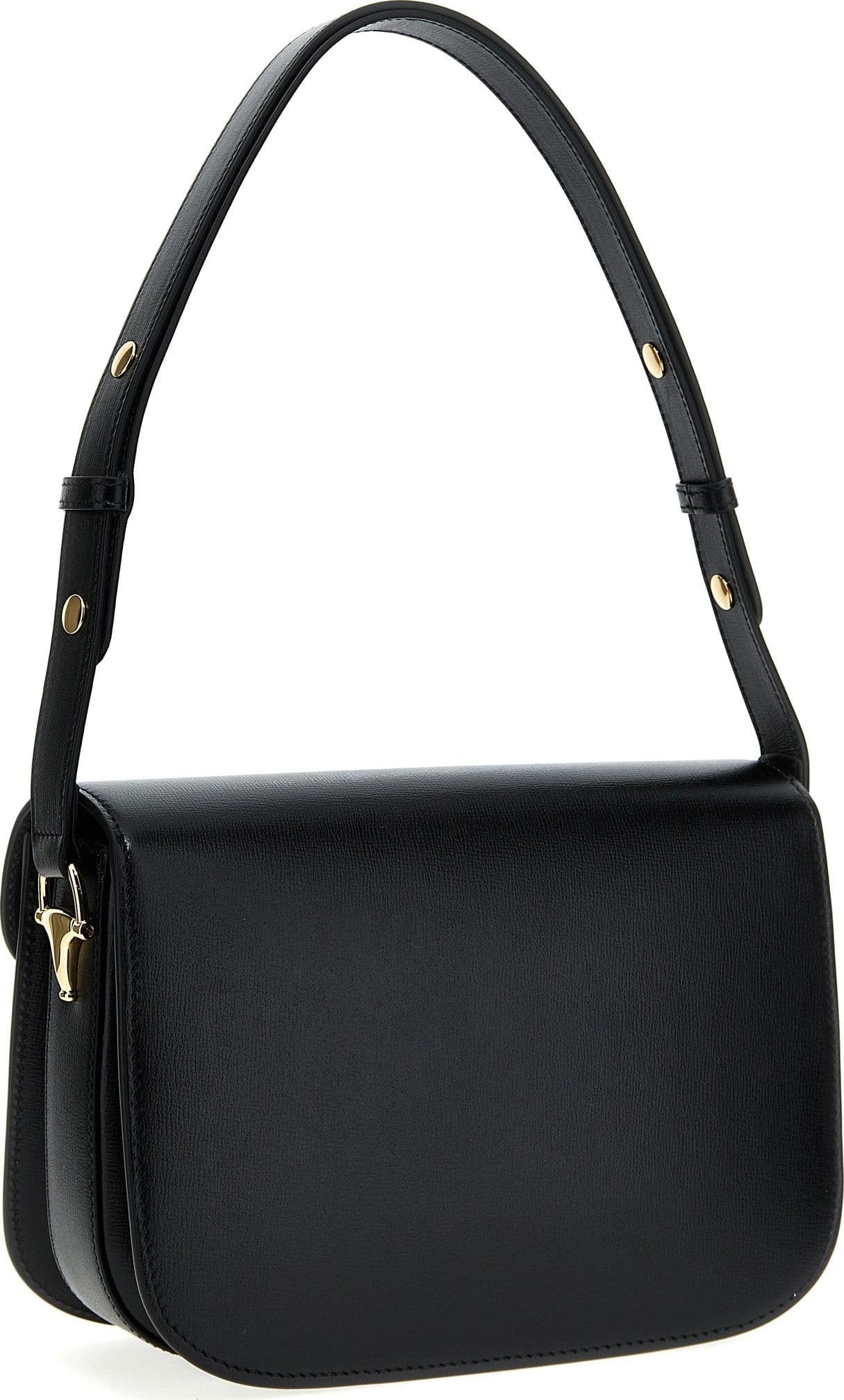 Gucci Black Leather Shoulder Bag - 2