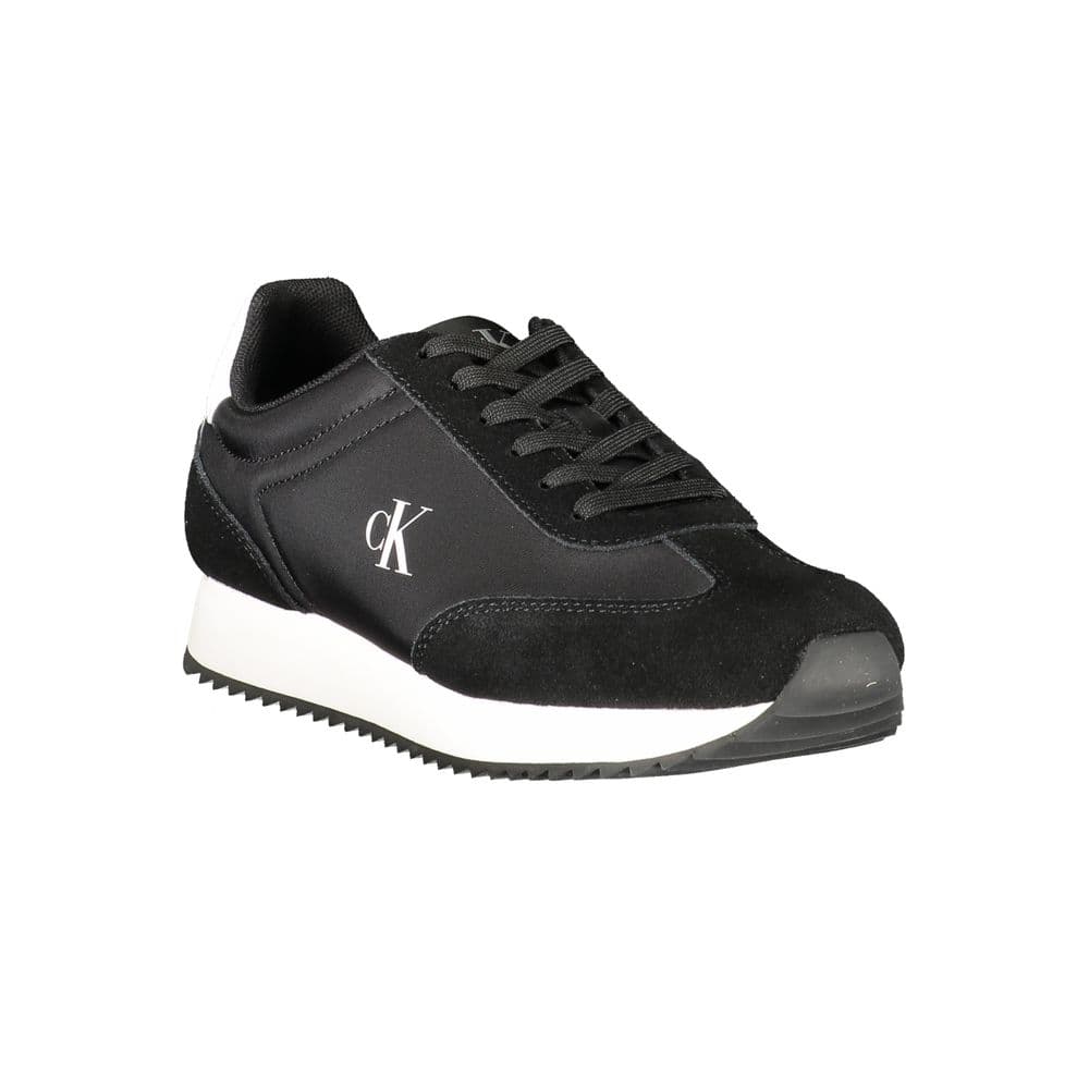 Calvin Klein Nero Leather Women Sneaker - 2