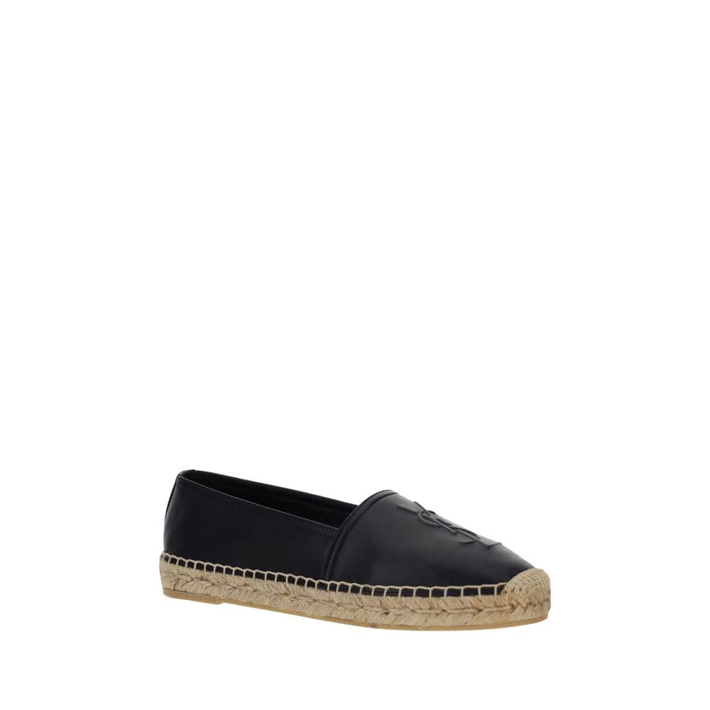 Saint Laurent Black Lamb Ovis Aries Aries Espadrilles - 2