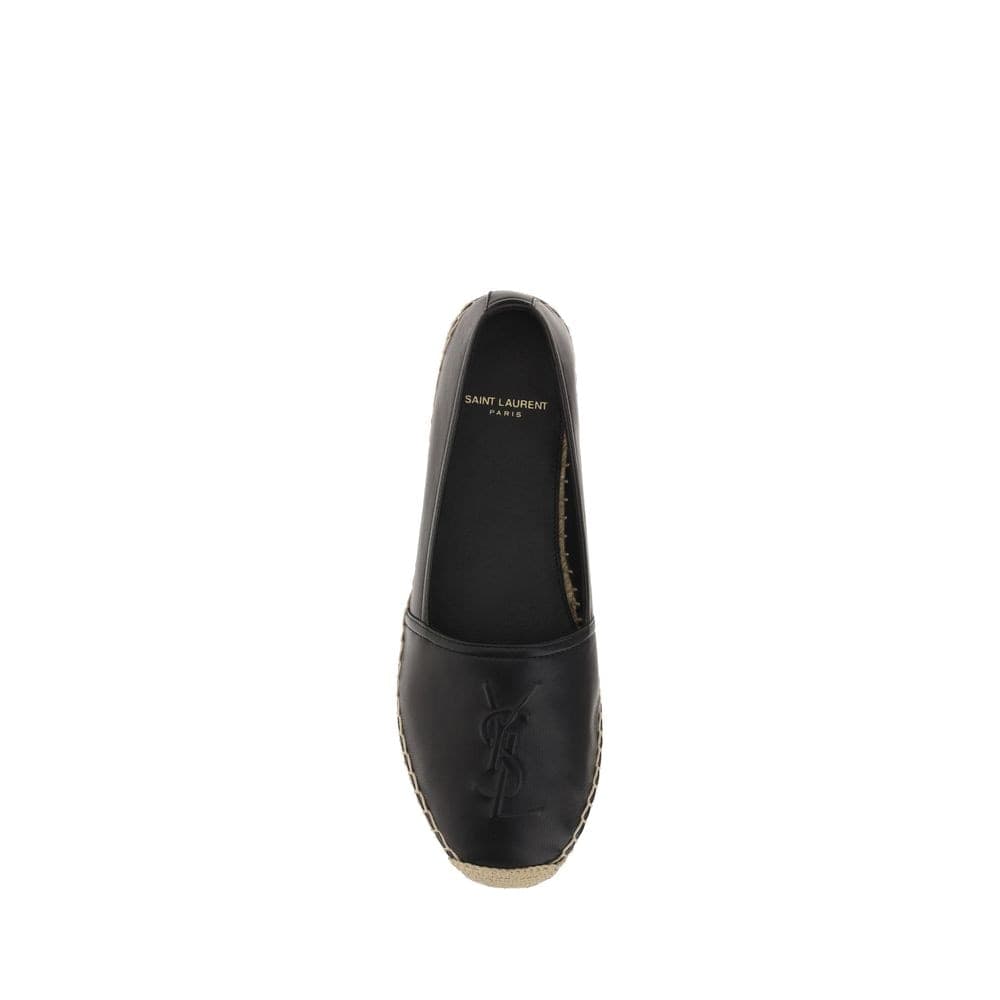Saint Laurent Black Lamb Ovis Aries Aries Espadrilles - 4