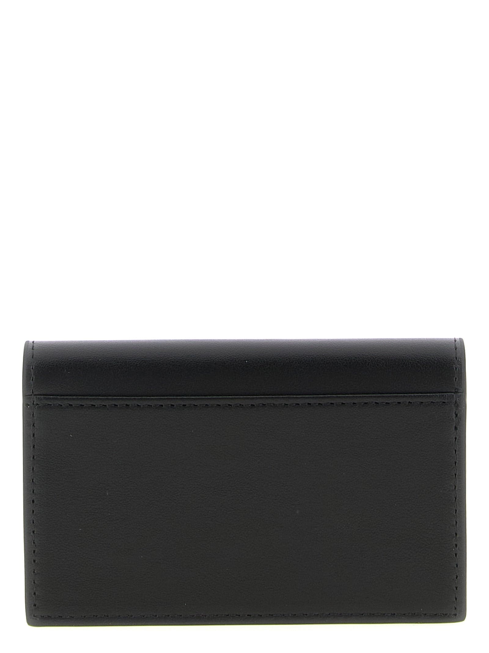 Diesel Black Leather Cardholder - 2
