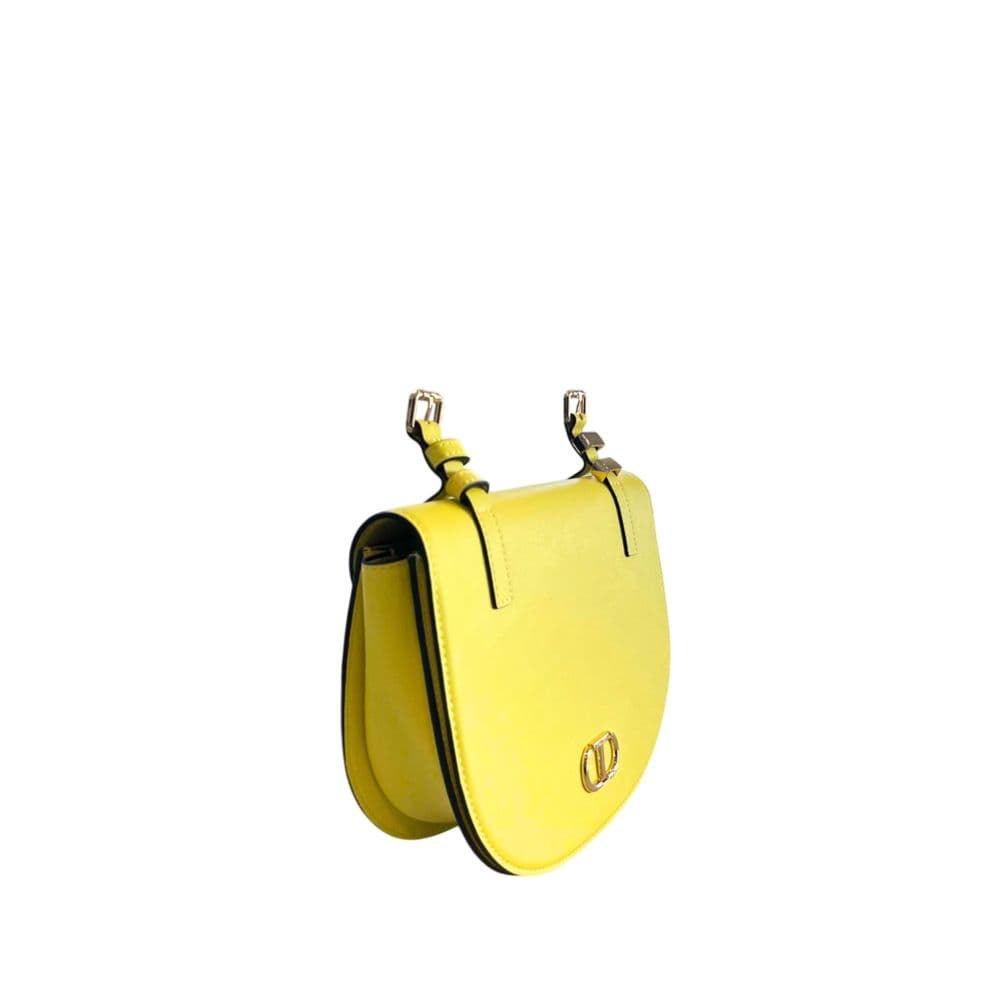 Twinset Yellow PU Women Crossbody Bag - 2