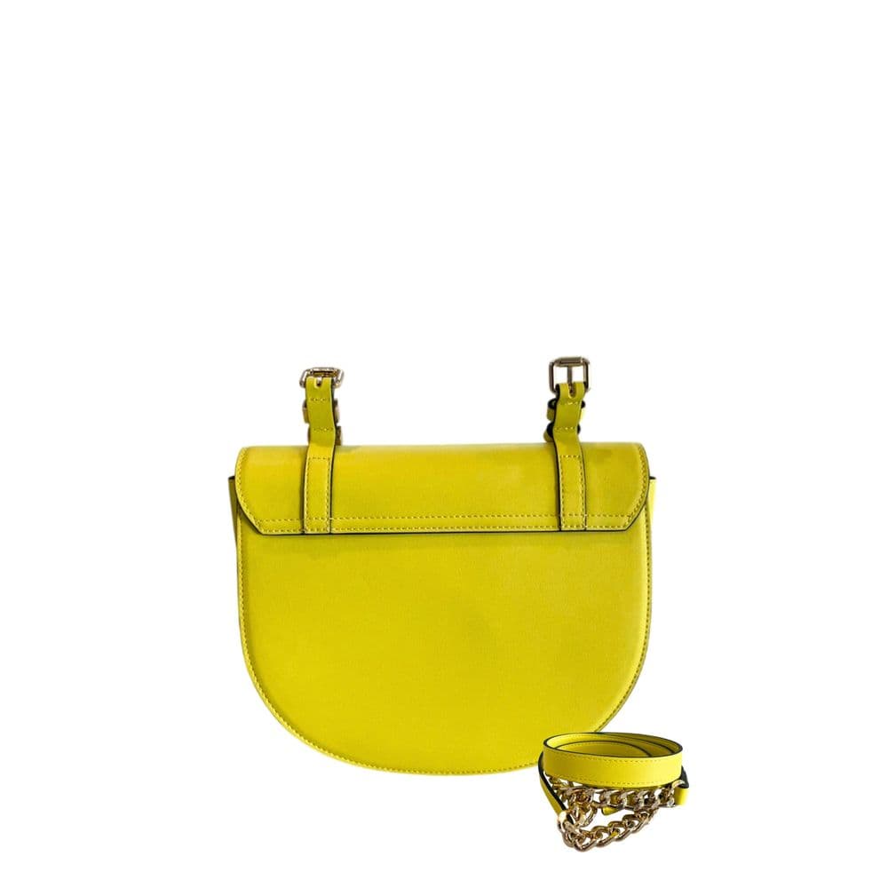 Twinset Yellow PU Women Crossbody Bag - 3