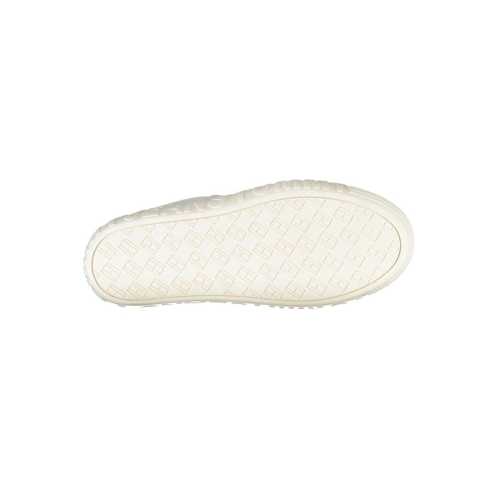 Tommy Hilfiger White Leather Women Sneaker - 3