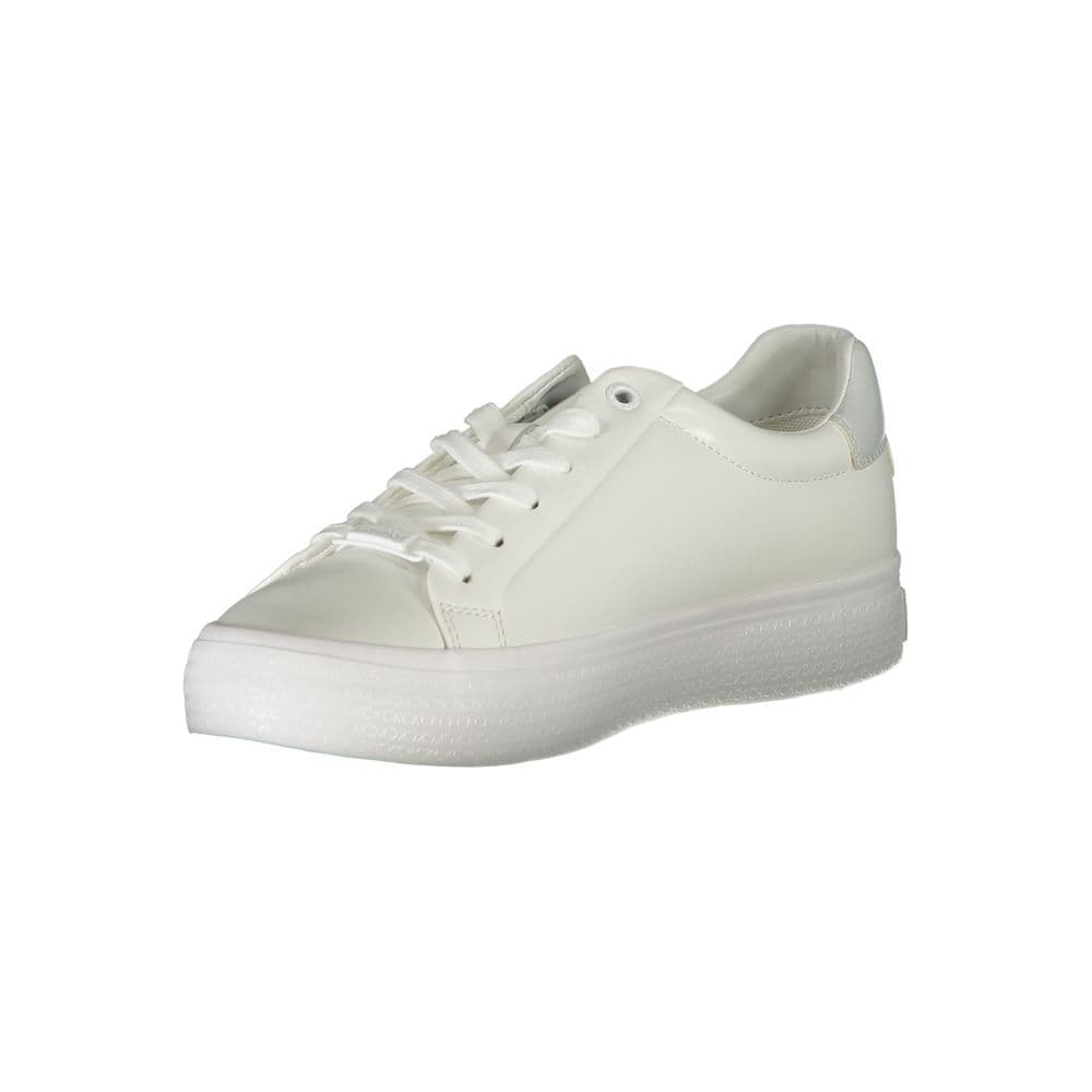 Calvin Klein Bianco Pelle Women Sneaker - 3