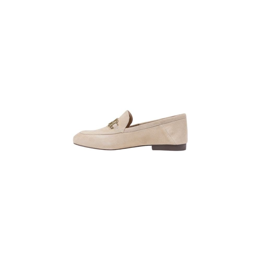 Guess Beige Leather Platform Pumps - 3