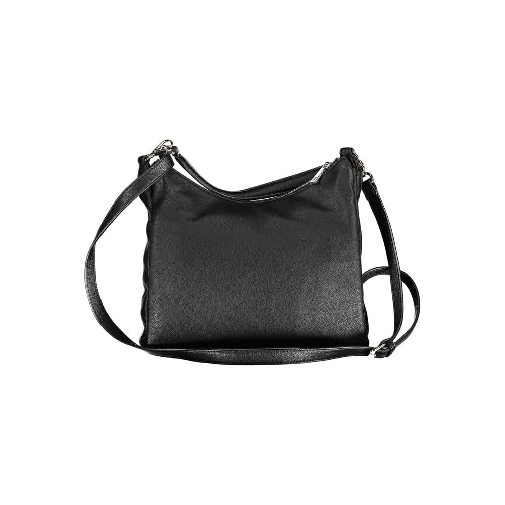BYBLOS Black Polyurethane Women Handbag - 2