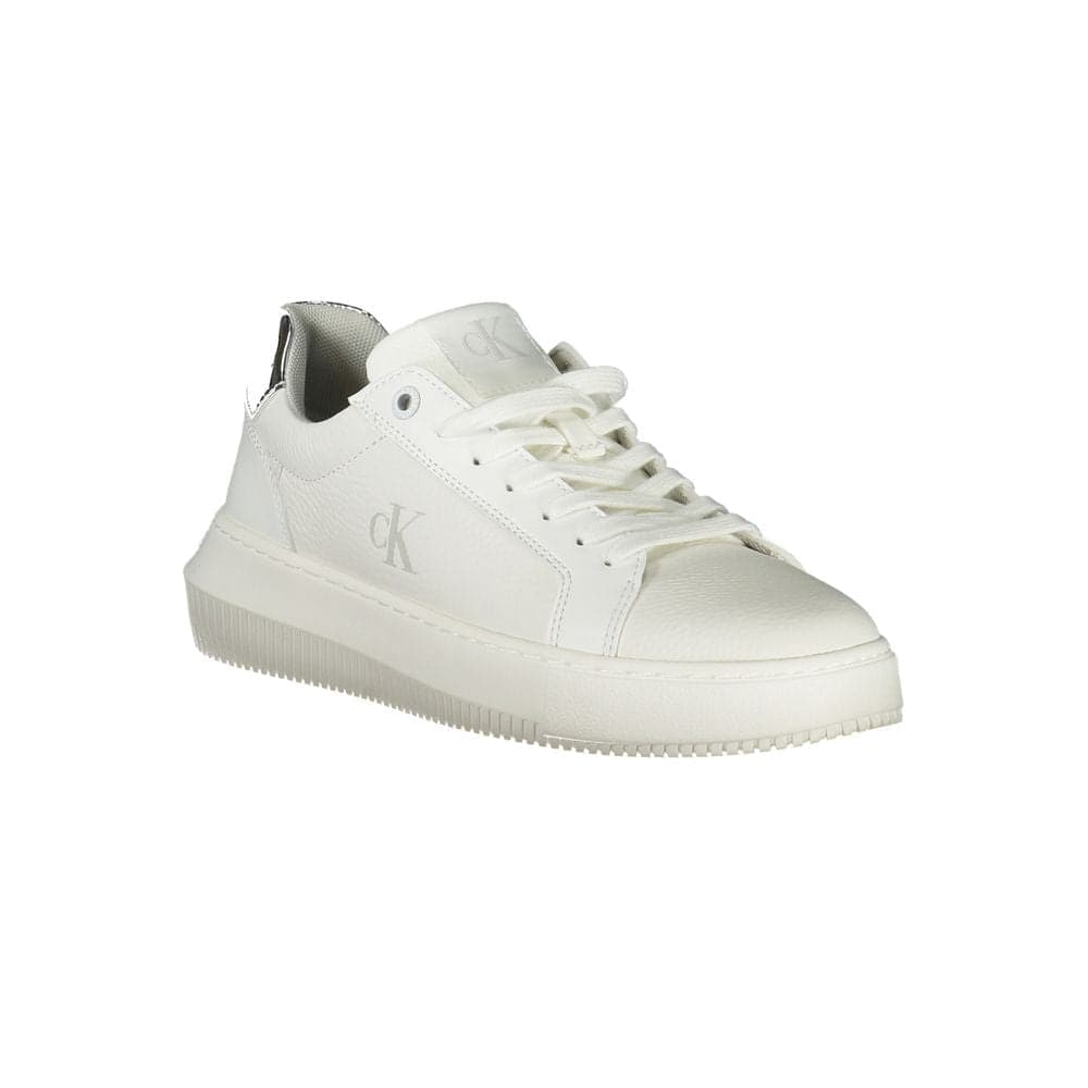 Calvin Klein Bianco Poliuretano Donna Sneaker - 2