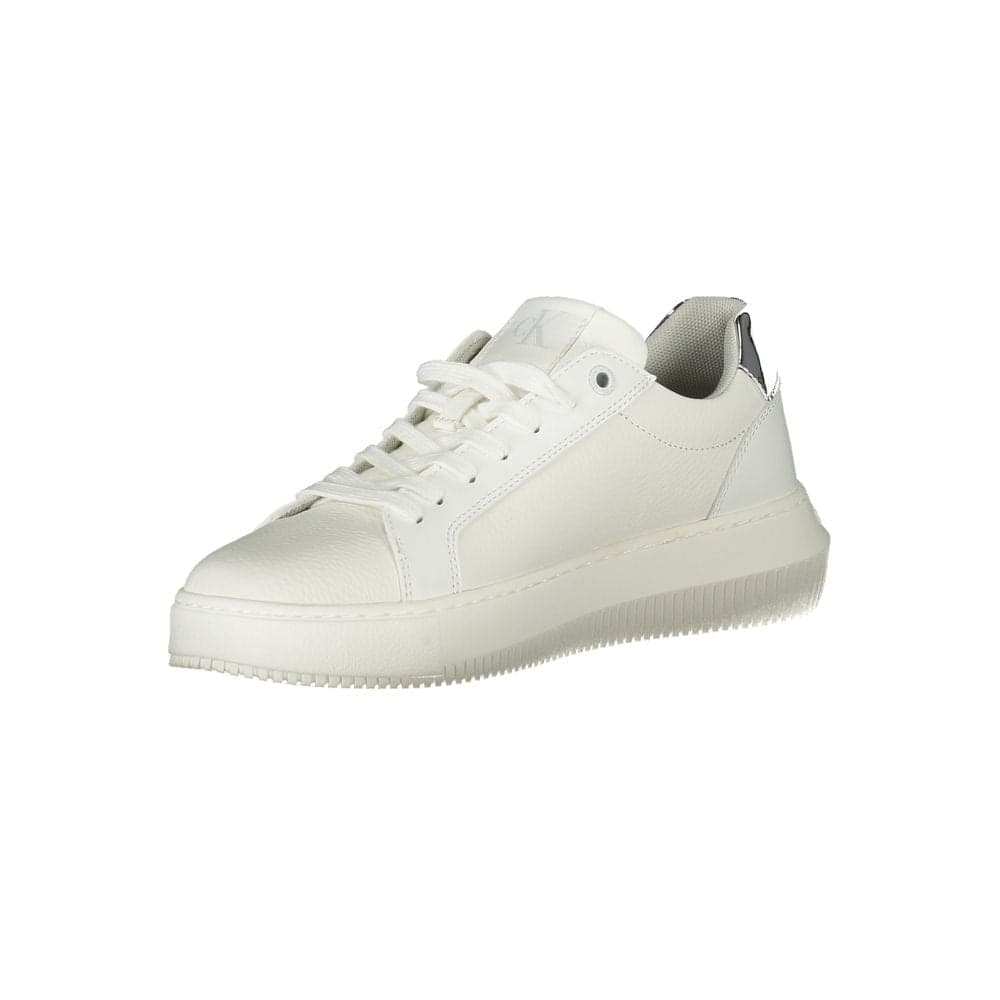 Calvin Klein Bianco Poliuretano Donna Sneaker - 3