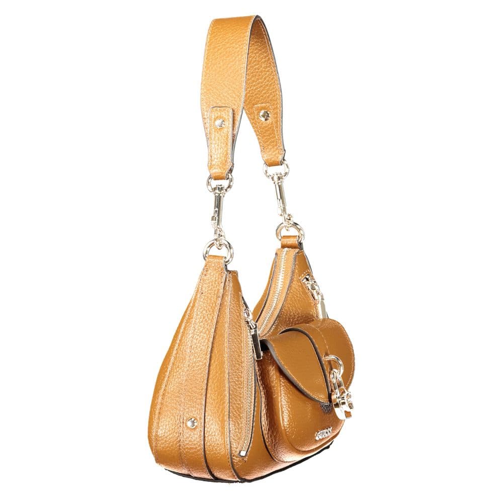 Guess Jeans Marrone Poliuretano Womens Handbag - 3