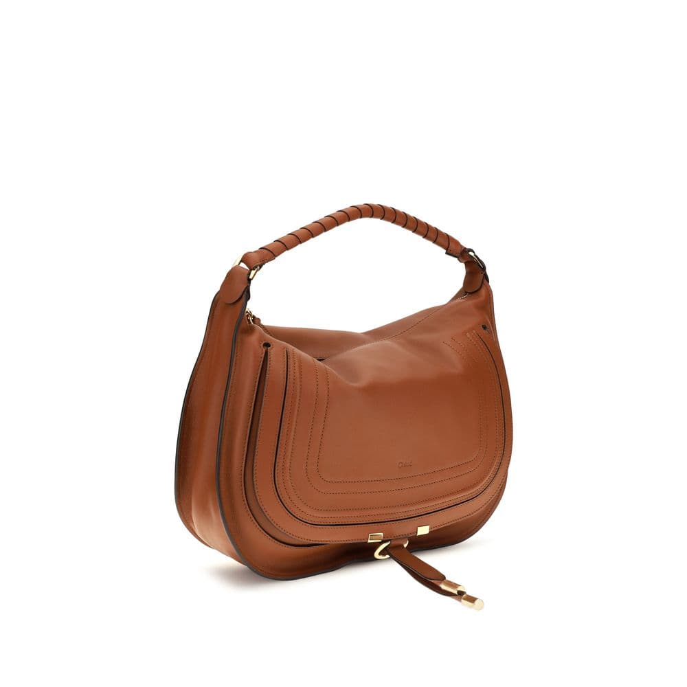 Chloé Brown Calf Leather Bos Taurus Shoulder Bag - 2