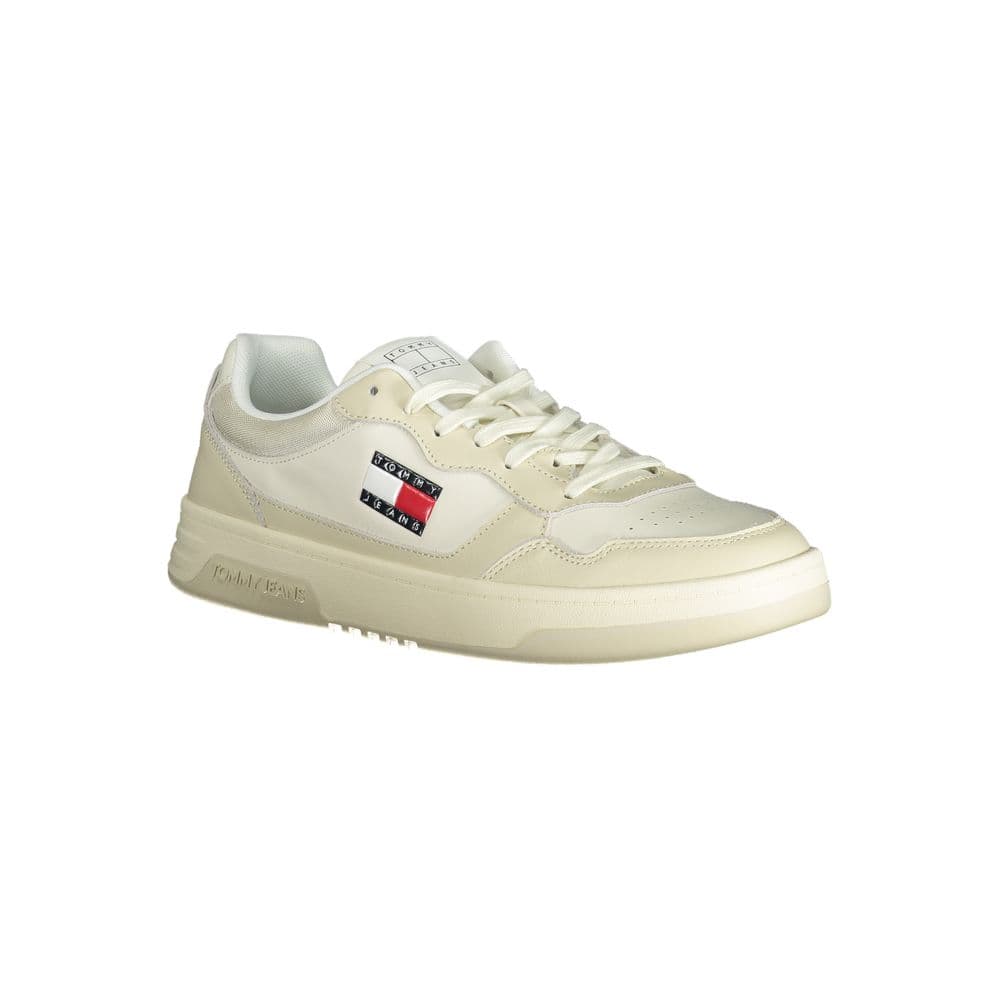 Tommy Hilfiger Beige Polyethylene Men Sneaker - 2