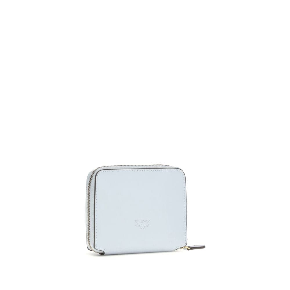 PINKO Blue Calf Leather Bos Taurus Wallet - 2
