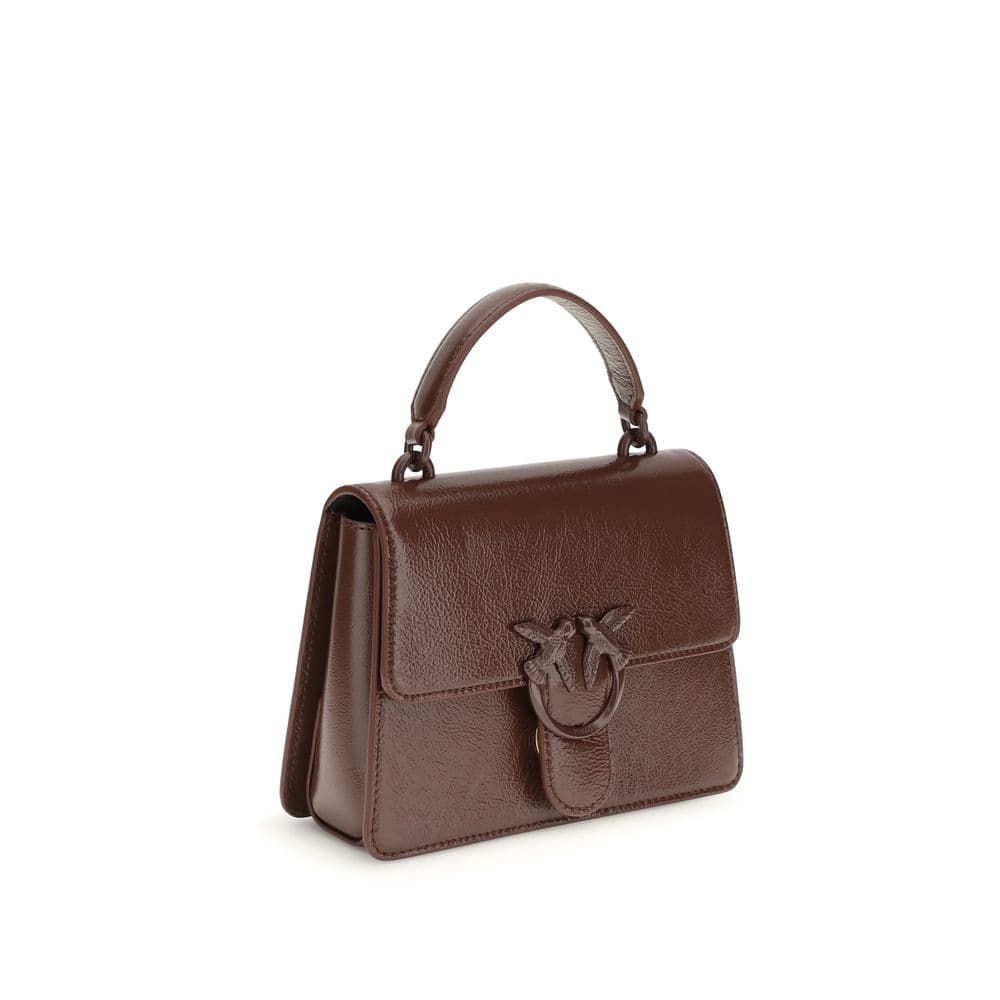 PINKO Brown Goatskin Handbag - 2