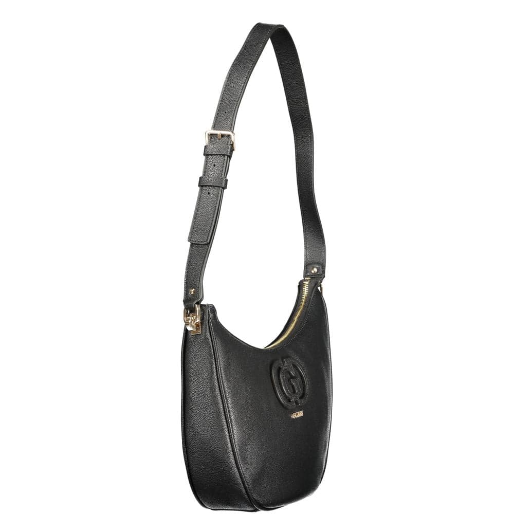 Guess Jeans Nero Poliuretano Women Handbag - 3