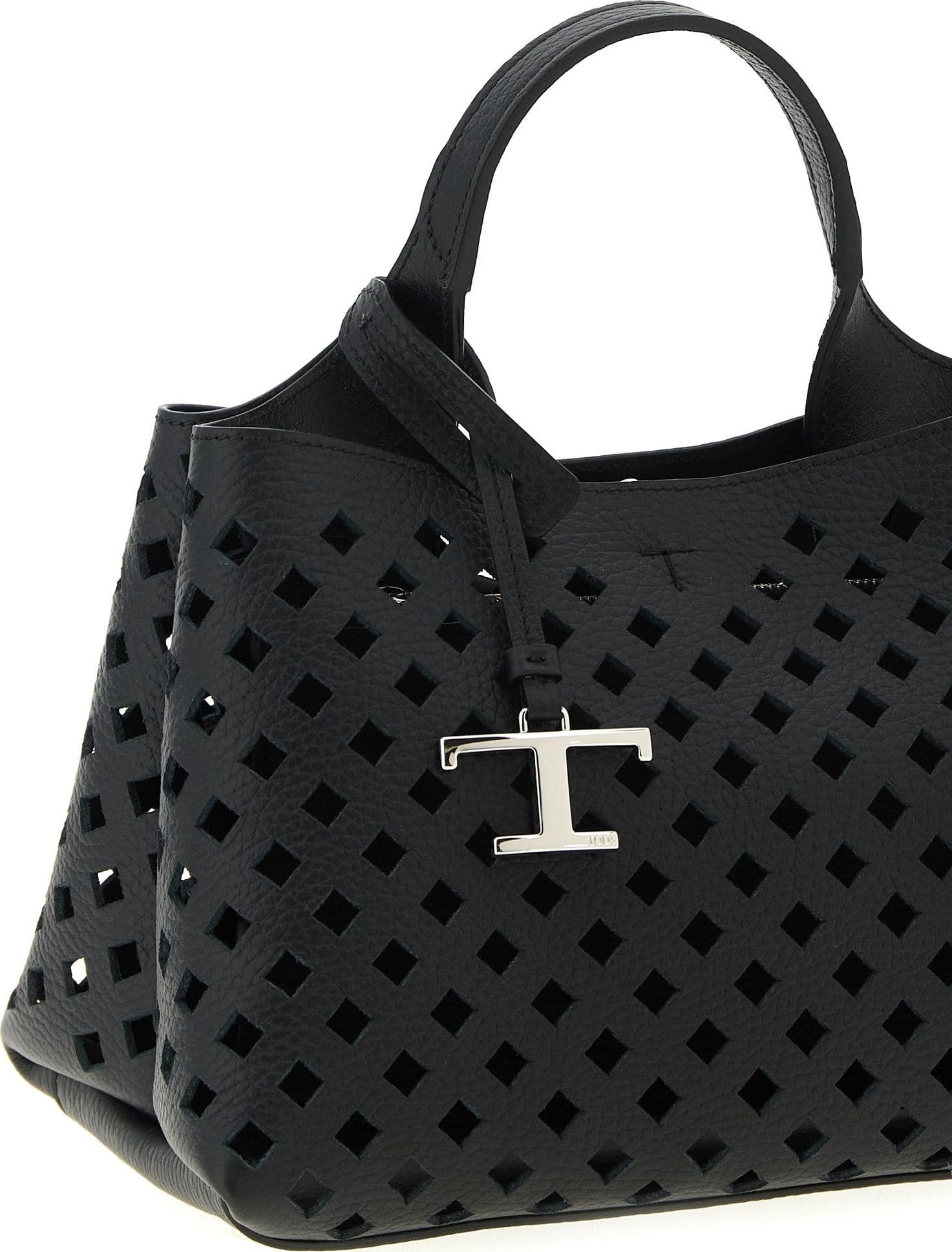 Tod's Black Calfskin Handbag - 3