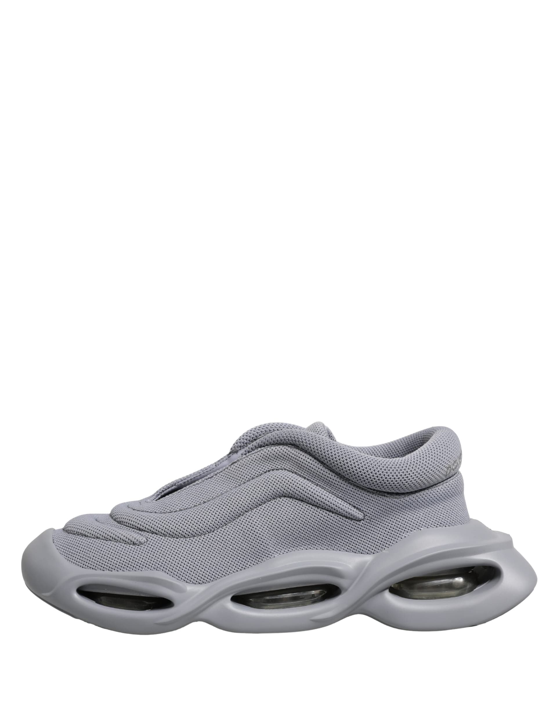 Dolce & Gabbana Gray Slip On Wave Low Top Sneakers - 5