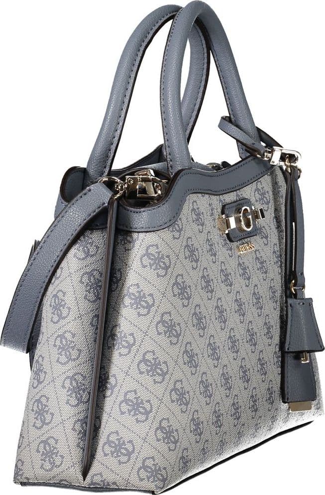 Guess Jeans Azzurro Polyurethane Women's Bag - 3