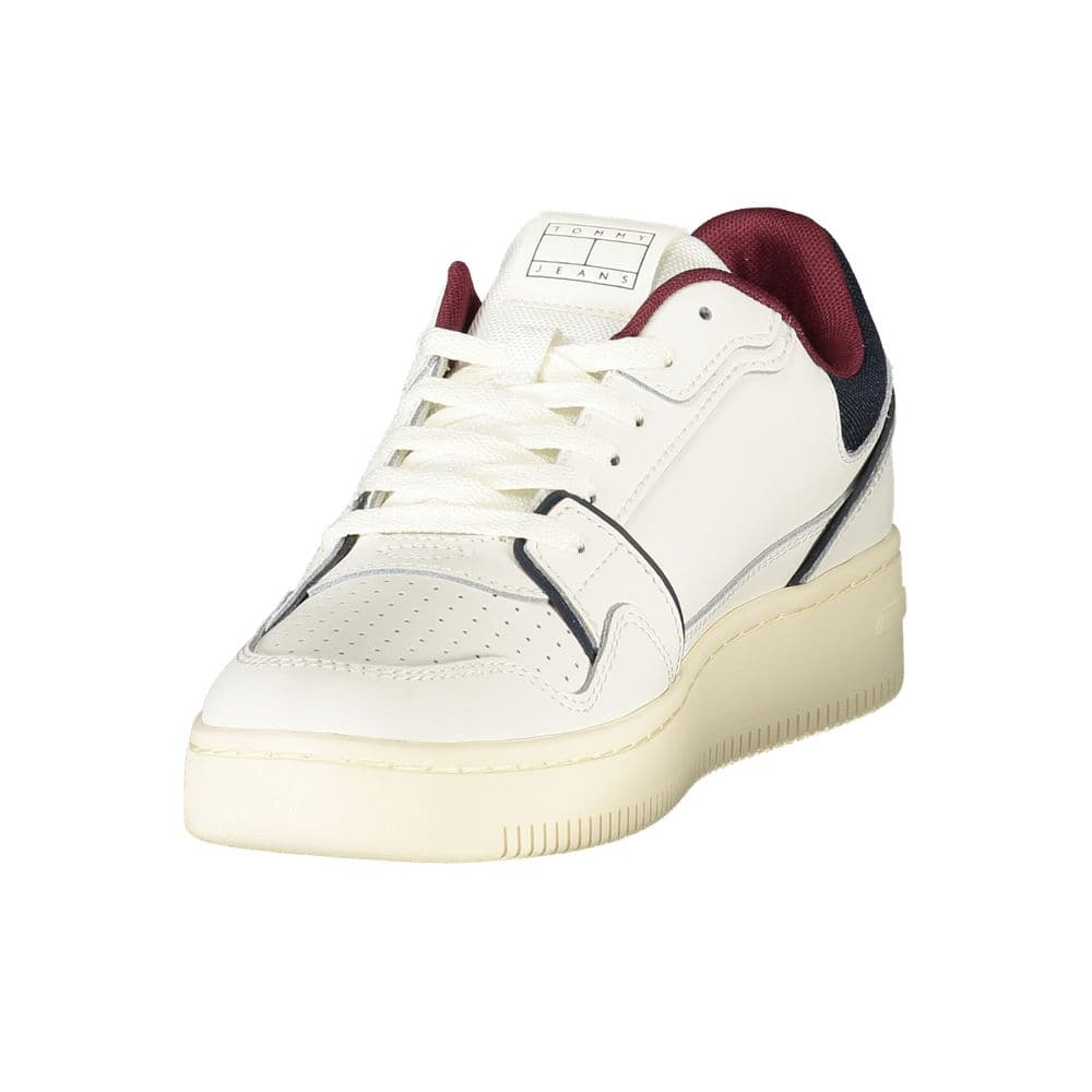 Tommy Hilfiger Bianco Polyurethane Men Sneaker - 3