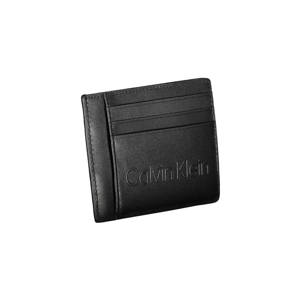 Calvin Klein Black Polyethylene Men Wallet - 3