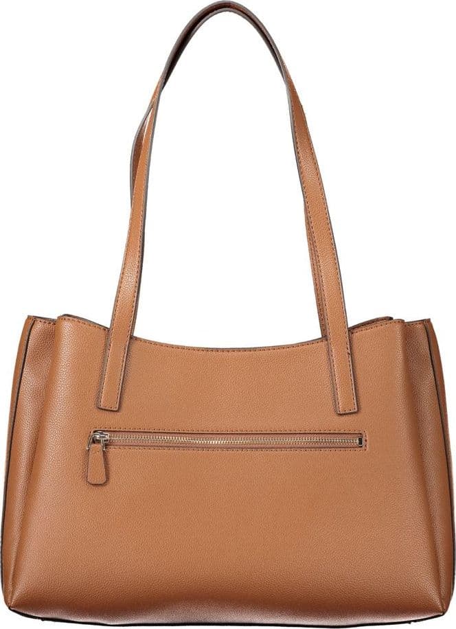 Guess Jeans Brown Polyurethane Women's Bag - 2