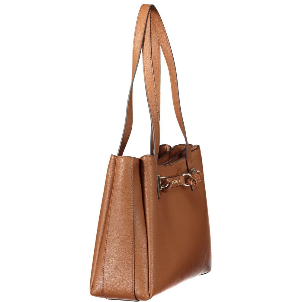 Guess Jeans Brown Polyurethane Women's Bag - 3