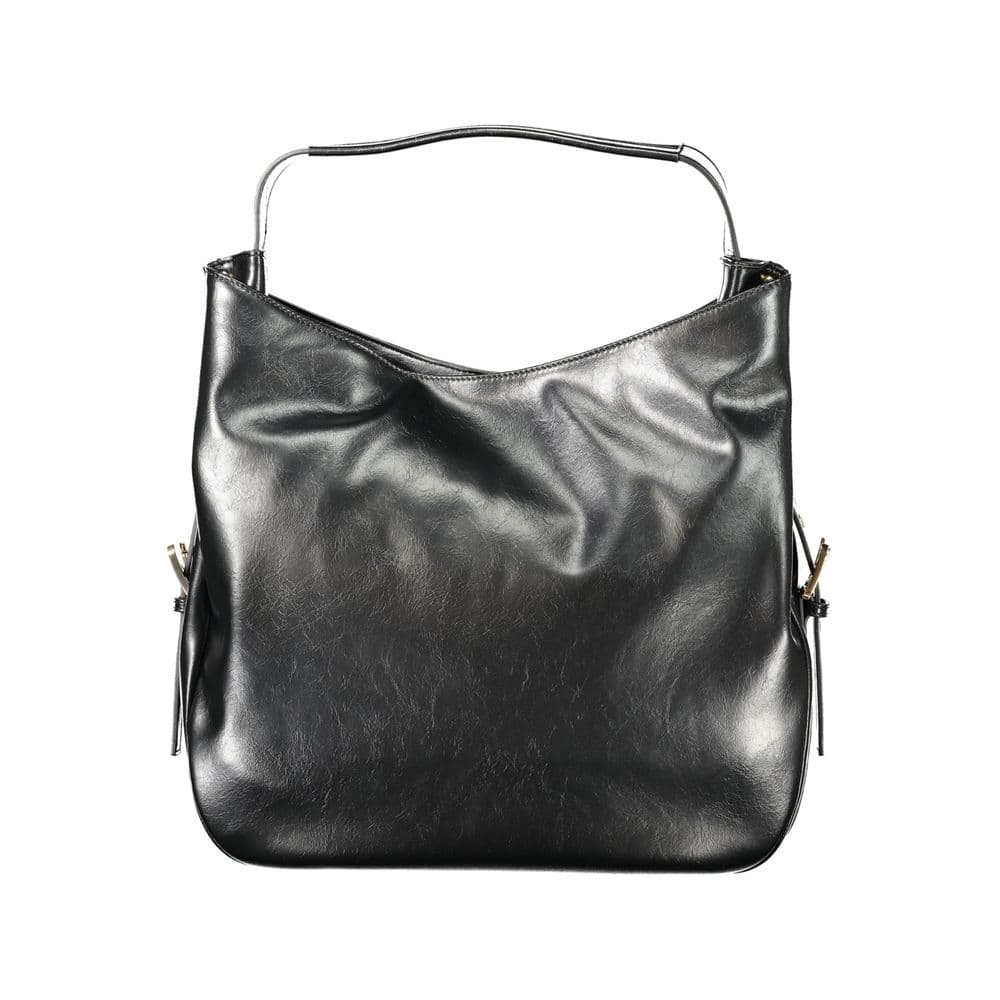 Twinset Black Polyurethane Women Hobo Bag - 2